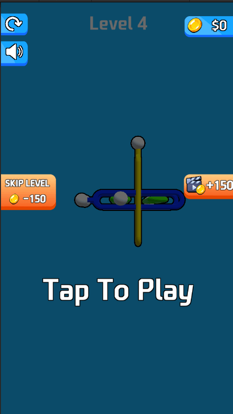 Pin Out Master 3D Game Unity Source Code — screenshot 9