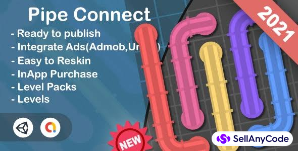 Pipe Connect(Unity Game+Admob+iOS+Android