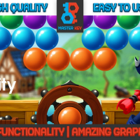 Pirate Pop Bubble Shooter Unity Game Template