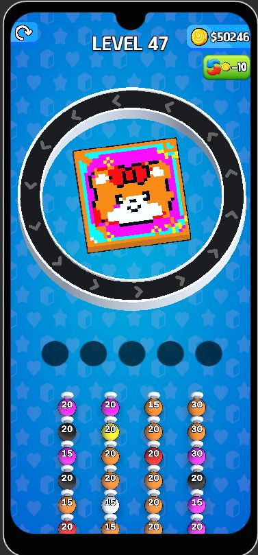 Pixel Flow Match Flow Color Game Unity Source Code