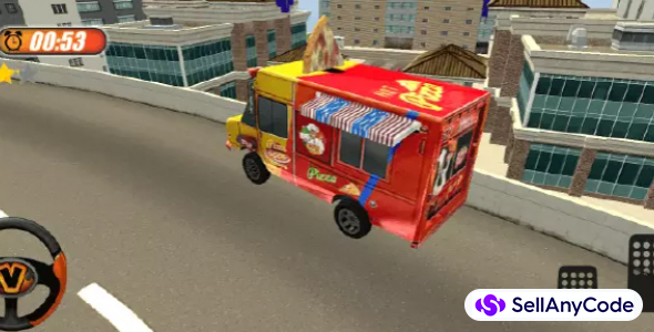 Pizza Delivery Van Driver Game 2022