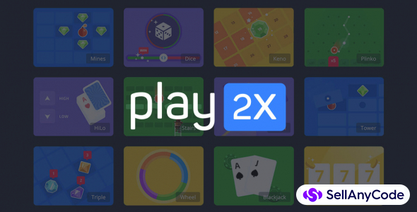 Play2x Clone: Seamless Betting, Gambling, Slots, and Crash Game Website - Bug-Free, Deployment Ready, Affordable Excellence!