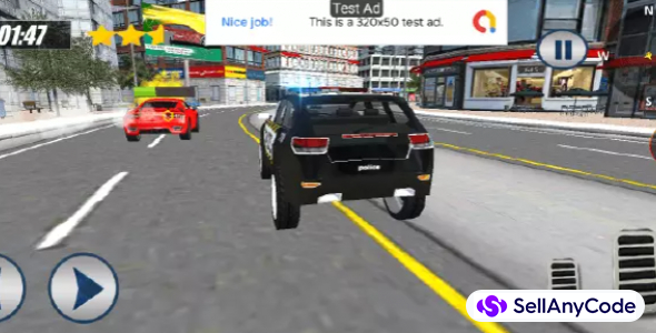 Police car chase – cops smash cars police games 2022