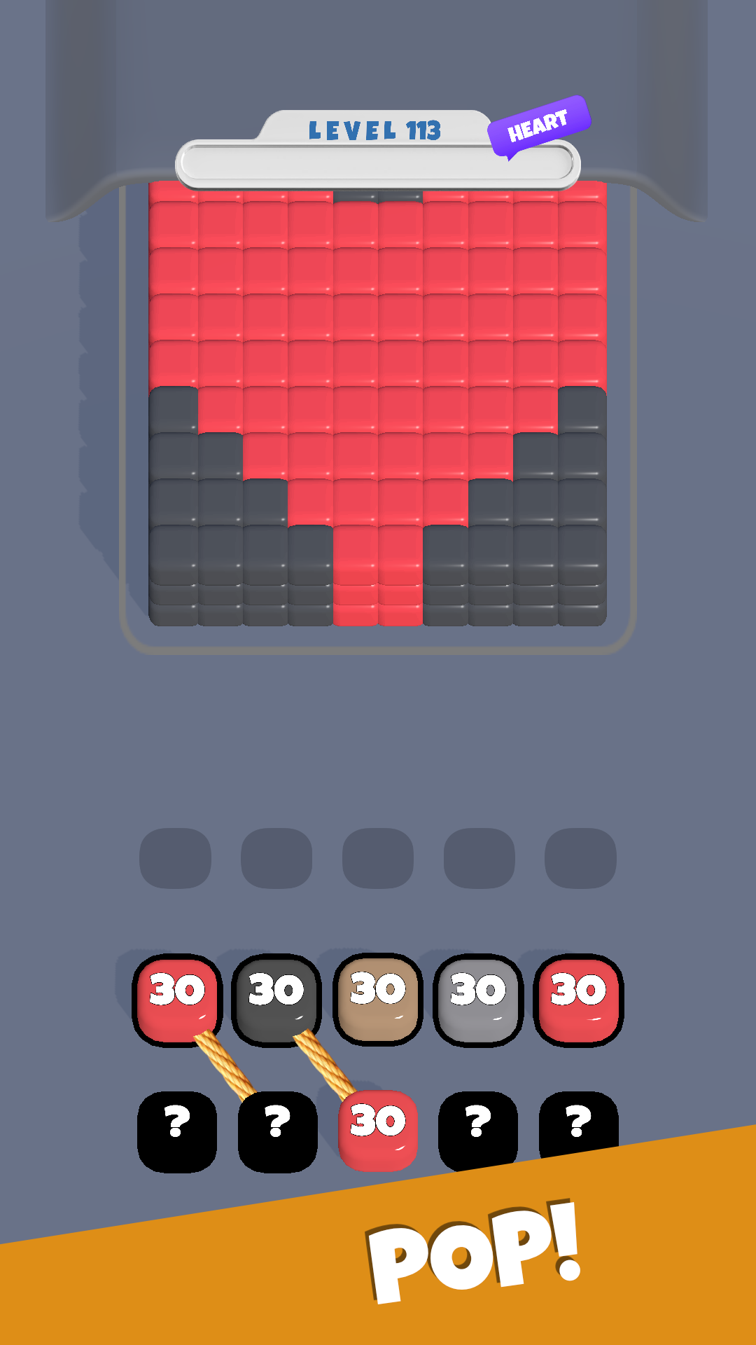Poppin Cube (This Is Blast Sort Game 3D Unity Game Source Code)