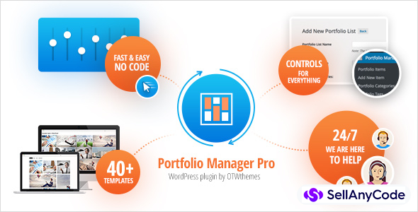 Portfolio Manager Pro - WordPress Responsive Portfolio & Gallery