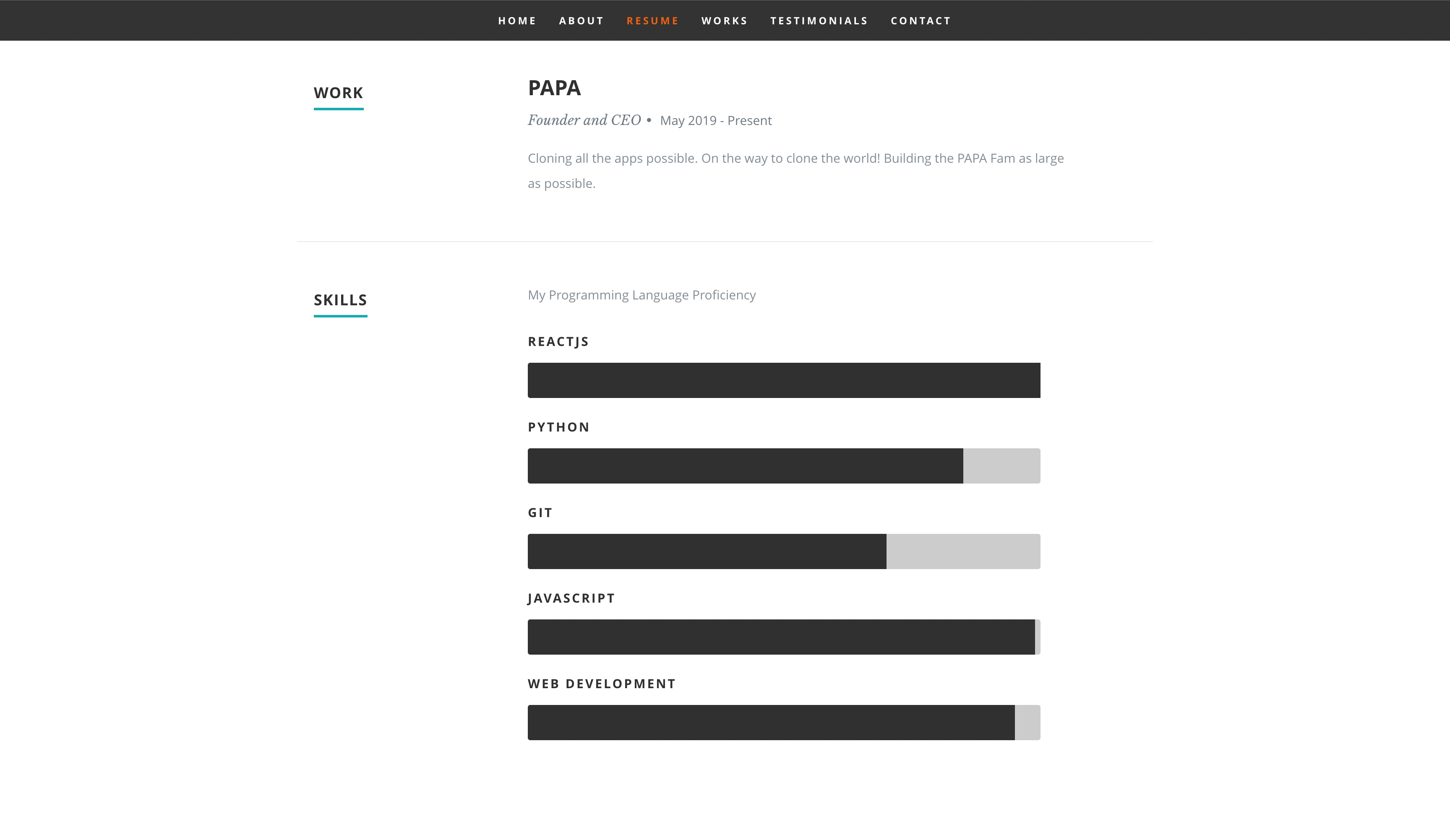 Portfolio Template Source Code - SellAnyCode