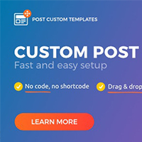 Post Custom Templates Pro - WordPress plugin