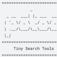 Potoos - Tiny Search Tools