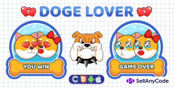 Premium Doge Lover - HTML5 Game,Construct 3