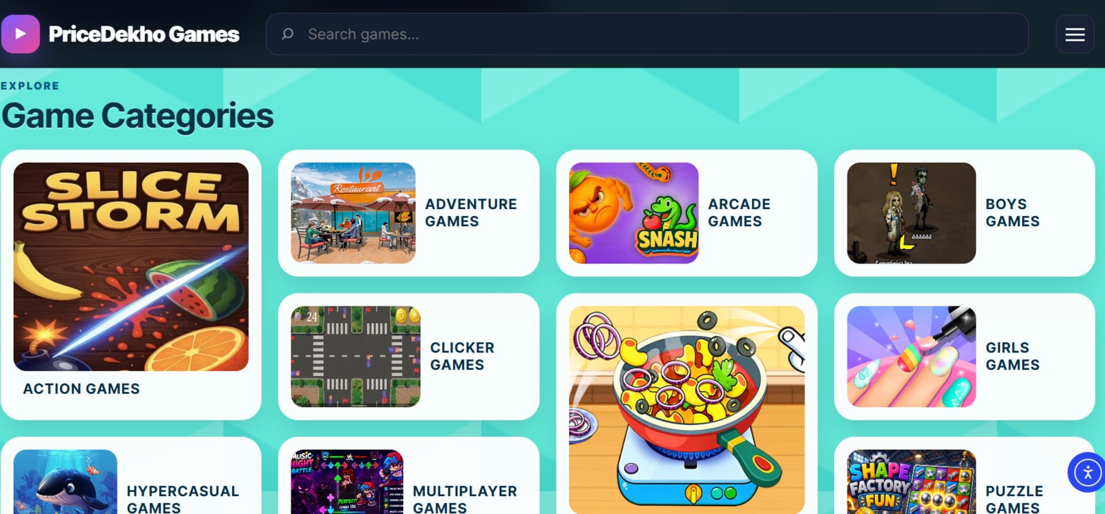 PriceDekho Games WordPress HTML5 Arcade Theme & Core Plugin