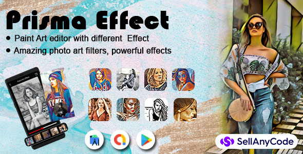 Prisma Photo Effect Editor - Prisma like artistic photo effects - Cartoon Photo Effect - Oil painting Photo Effect