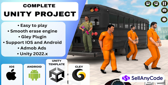 Prison Bus Simulator ( Unity + Gley)