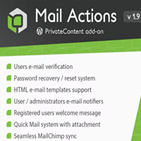 PrivateContent - Mail Actions add-on