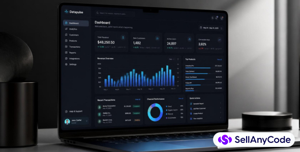 AdminPanel Pro - Responsive PHP Admin Dashboard (Tailwind CSS & Chart.js)