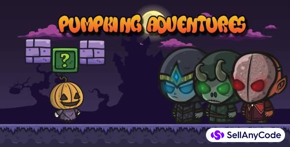 Pumpkin Halloween Adventures - Buildbox Project
