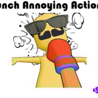 Punch Annoying Action 3D