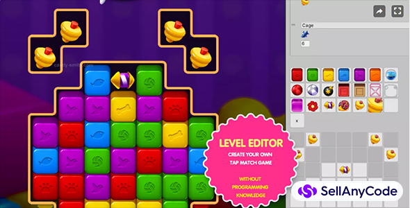 Puzzle Blocks Game Kit + PSD Source Pack
