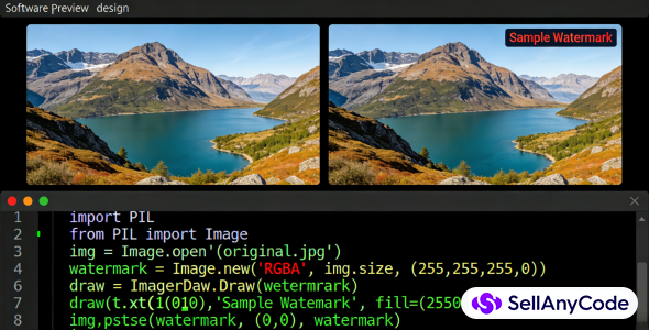 Python Bulk Image Watermark Tool | Fast Batch Photo Processing