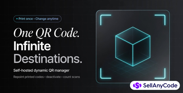QR CODER DYNAMIC BLACK
