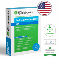 QuickBooks Desktop Pro Plus 2024 | No Payroll Included - Latest US Updatable Version For Accounting And Business Managing