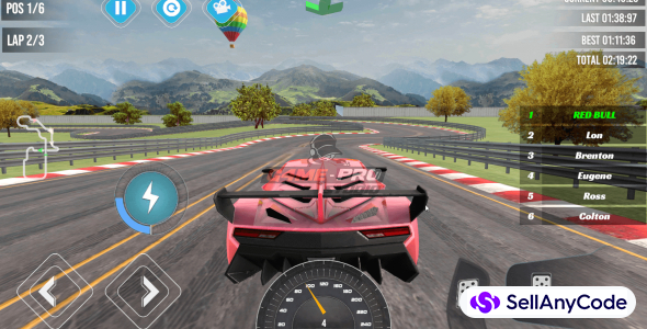 Racing Game Unity Car Racing