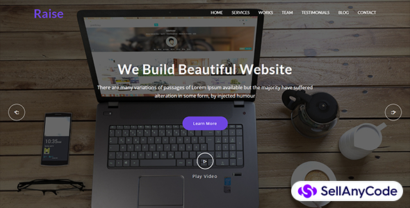 Raise Digital Agency HTML Template