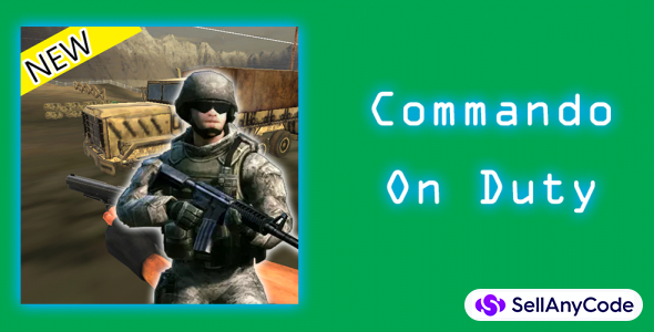 Ready To Publish Commando On Duty - Made With Your Own Name And Ads Id