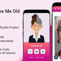 Ready To Publish Make You Look Older Android App Made With Your Own Name And Ads Id