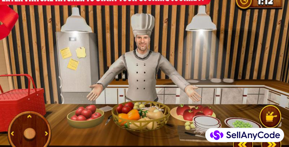 Real Cooking Game 3D-Virtual Kitchen Chef