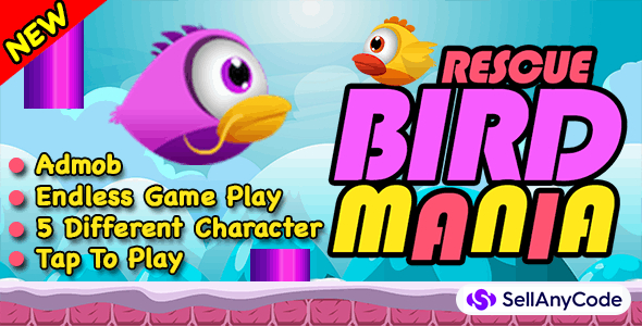 Rescue Bird Mania + Flappy Bird Endless Run + Android