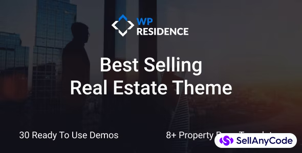 Residence Real Estate WordPress Theme