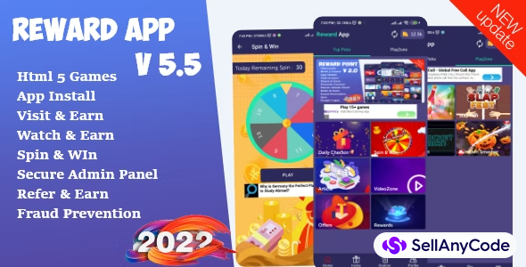 Reward App Lucky Spin + Start App ads + Adcolony