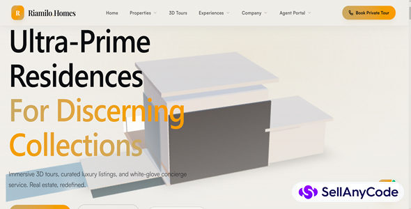 Riamilo Homes - Next.js Real Estate Template