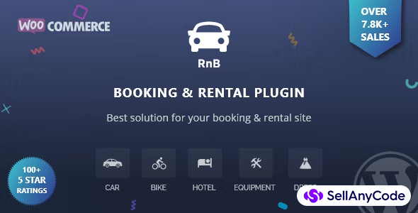 RnB - WooCommerce Booking & Rental Plugin