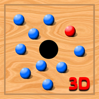 Roll Balls into a hole 3D