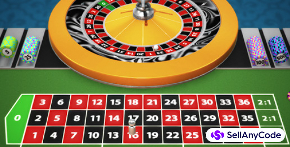 Roulette Game 3D Assets