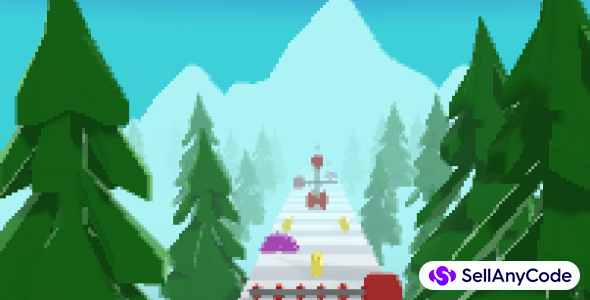 Runner Track :Hyper Casual Asset