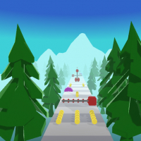 Runner Track :Hyper Casual Asset