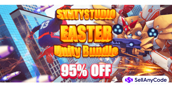 SYNTYSTUDIO Easter Unity Bundle: Top 25 Games worth