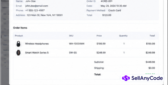 SaaS Inventory & Order Management API