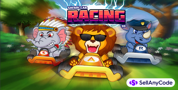 Safari Car Racing 3D - Unity Complete Game