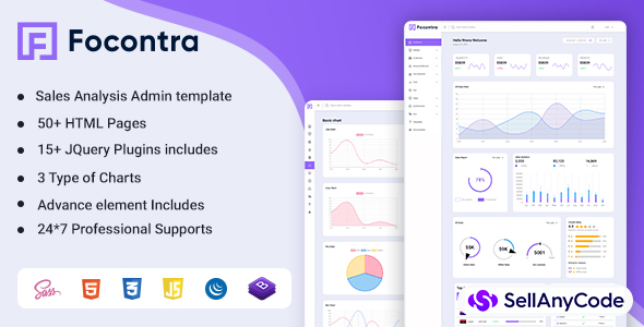 Focontra : Sales & Invoice Admin Dashboard