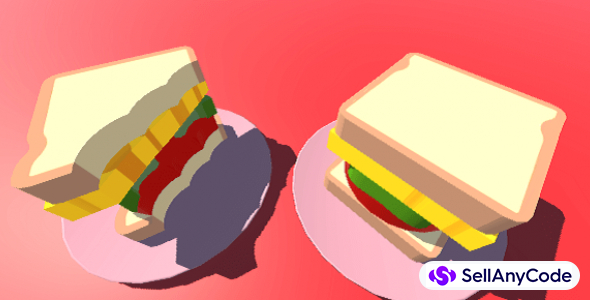 Sandwich Master Hyper Casual Game Template