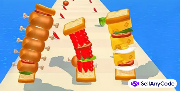 Sandwich Stack Rush 3D – New Top Trending Game