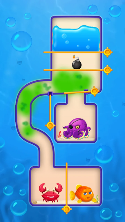 Save the Fish Game – Drag and Drop Code