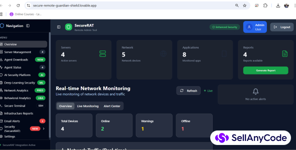 Secure Remote Guardian Shield