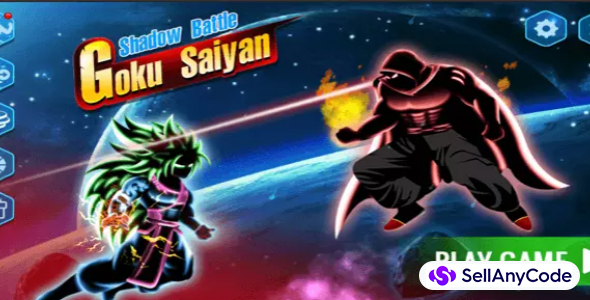 Shadow Goku Saiyan Battle Source Code - SellAnyCode