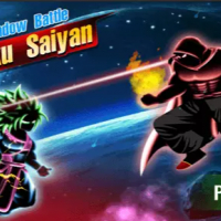 Shadow Goku Saiyan Battle