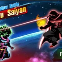 Shadow Goku Saiyan Battle