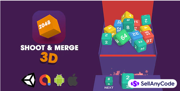 Shoot & Merge Number 3D - Unity Source Code